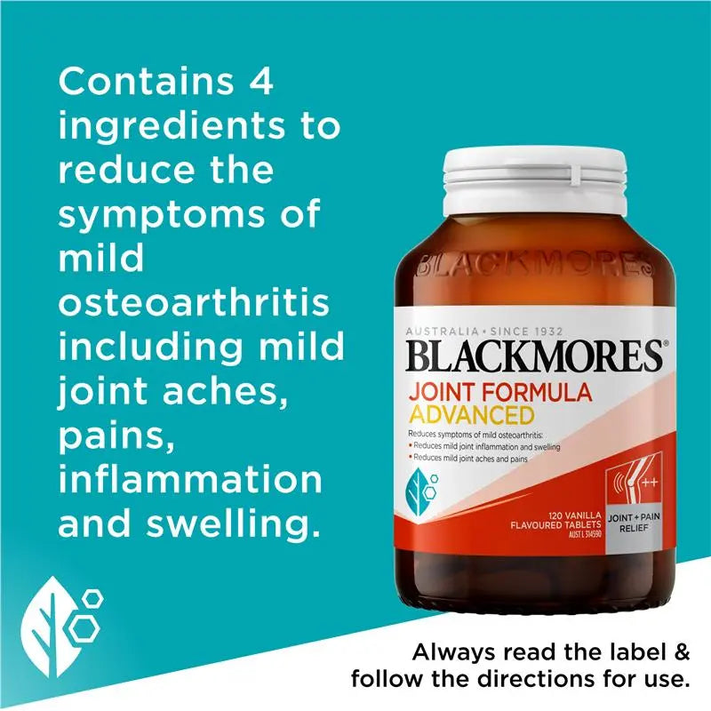 Blackmores 澳佳寶維骨力/關節止痛加強型120錠