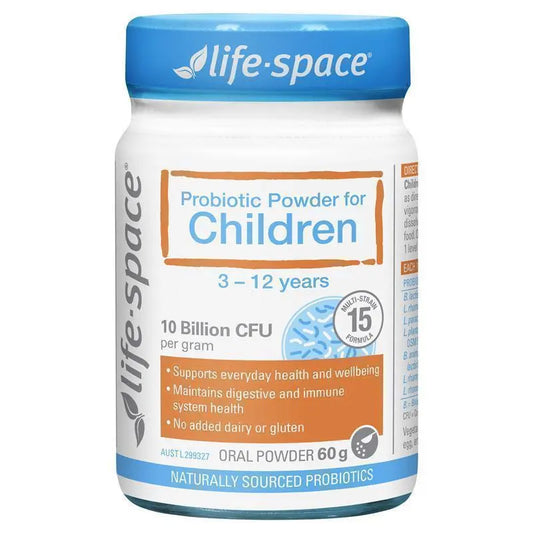 Life-Space 兒童益生菌粉 60g (3歲-12歲)