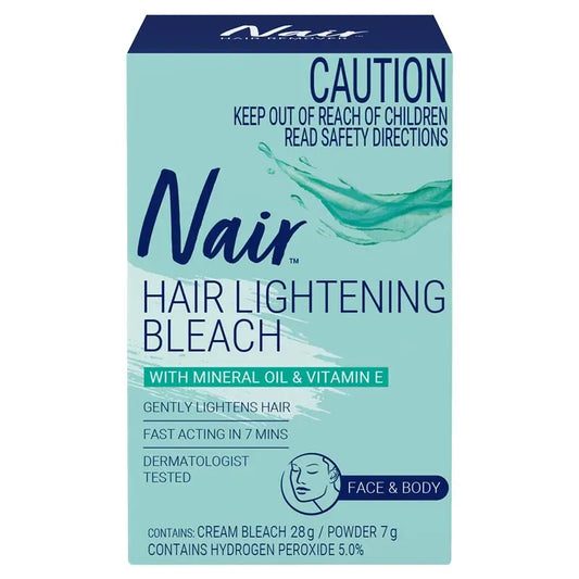 Nair 臉部身體毛髮漂白膏 28g+ 7g