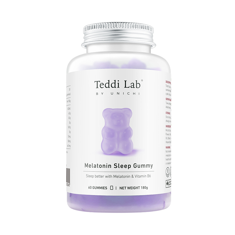 Unichi 褪黑素睡眠小熊軟糖 60粒