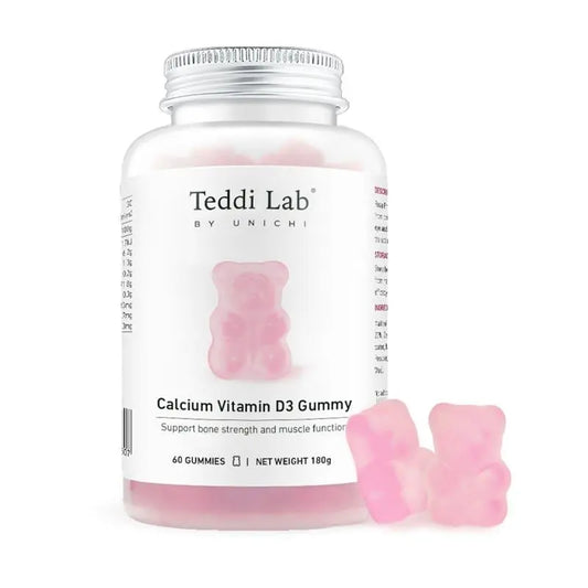 Unichi 鈣+維他命D3小熊軟糖 60粒
