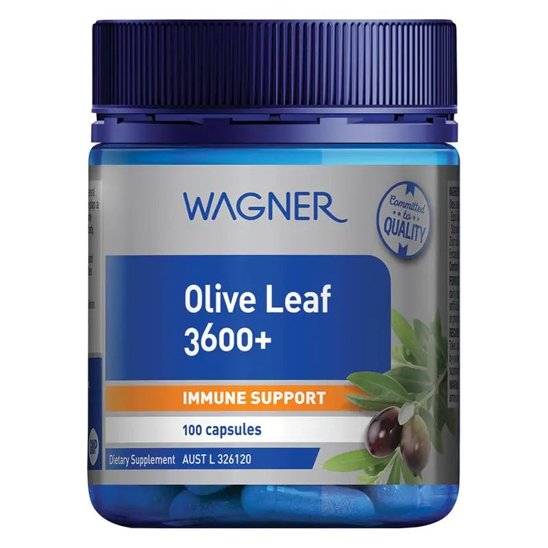 Wagner 橄欖葉萃取膠囊 3600+ 100粒