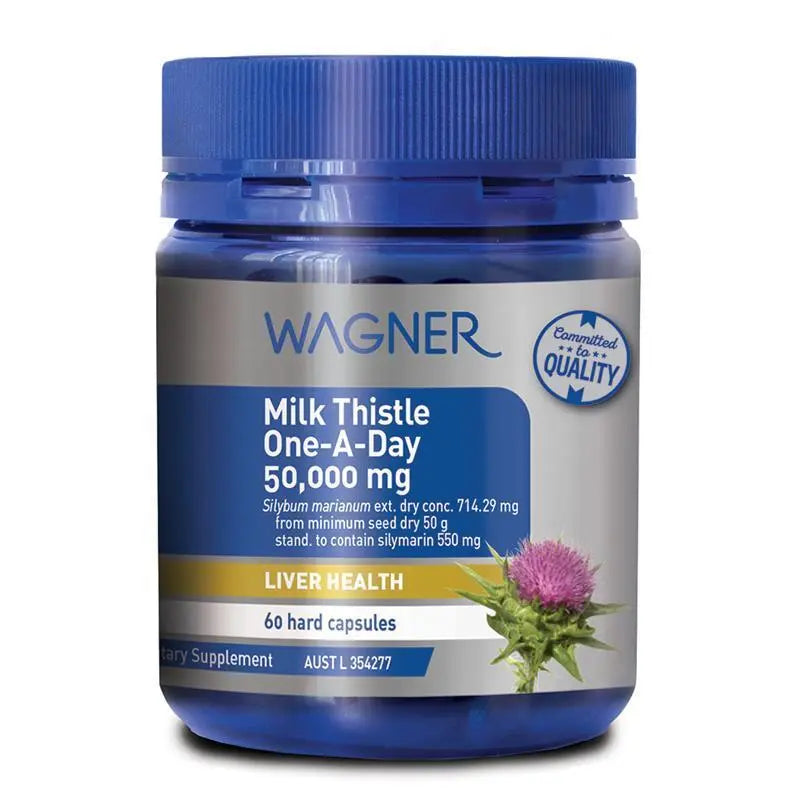 Wagner 水飛薊奶薊草膠囊 50000mg 60粒