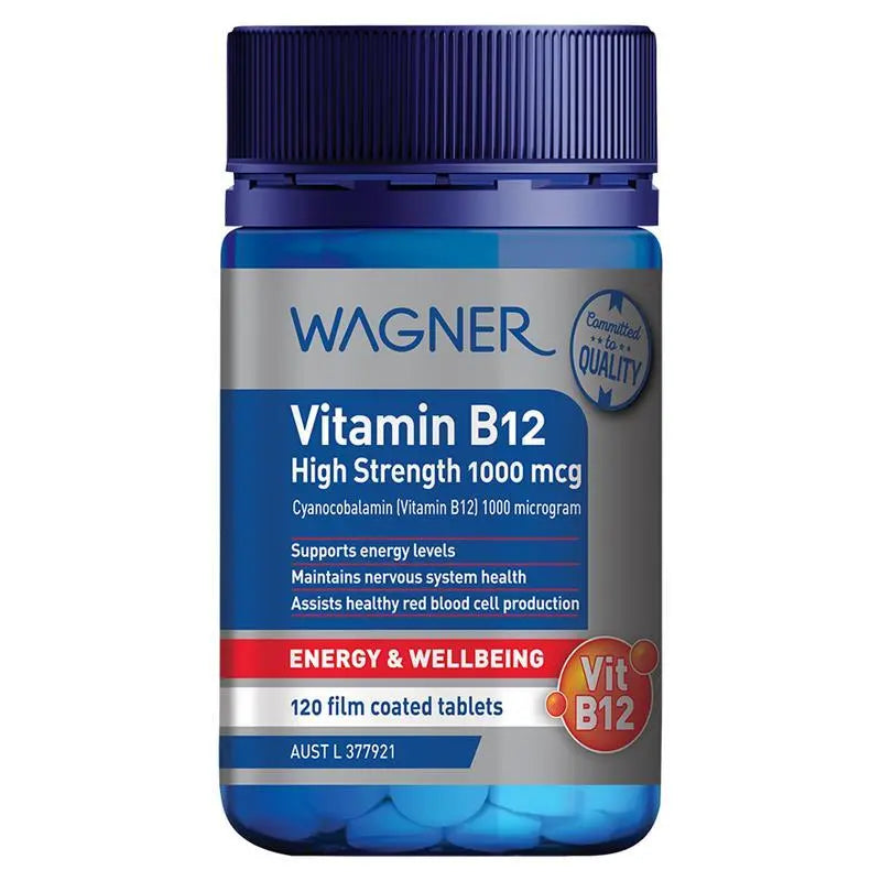 Wagner 高強度維生素 B12 錠 120錠