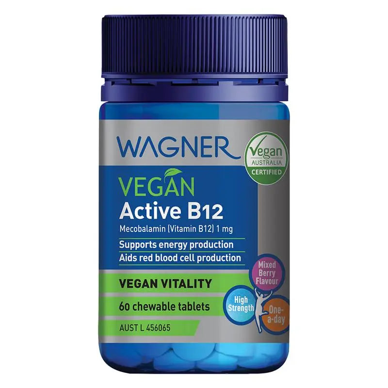 Wagner 純素活性維生素 B12 咀嚼錠 60錠