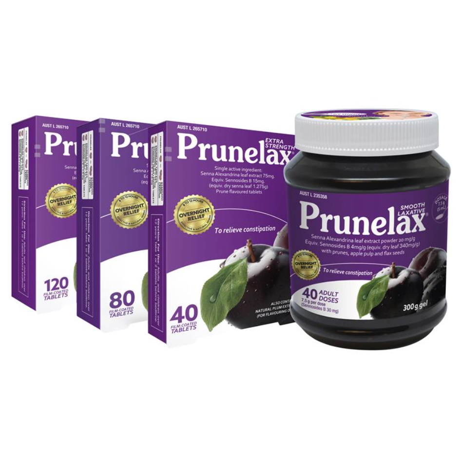 Prunelax 西梅便秘缓解片40片