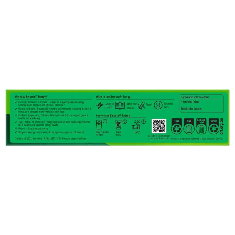 Berocca 拜為佳維生素發泡錠 60片（莓果風味）