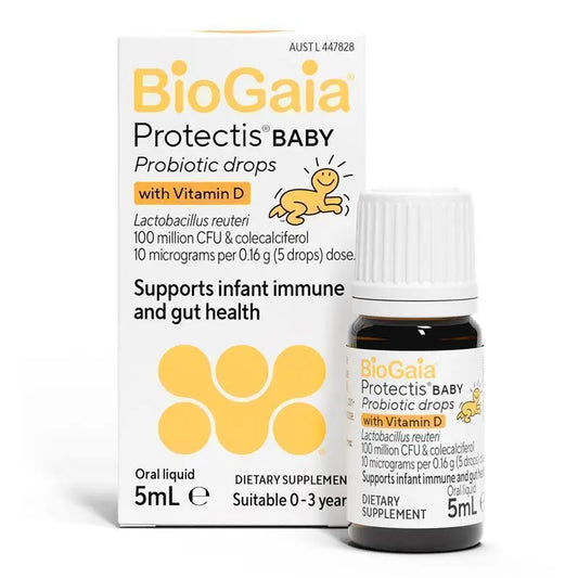 BioGaia 寶乖亞嬰幼兒益生菌+維生素D滴劑 5ml