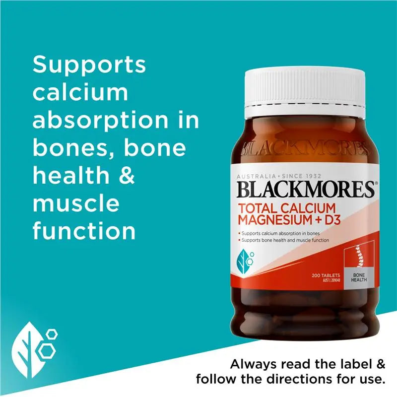 Blackmores 澳佳寶鈣鎂+維他命D3 200粒