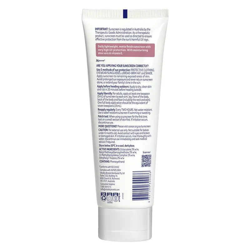 Cancer Council SPF 50+ 面部&身體防曬霜150ml