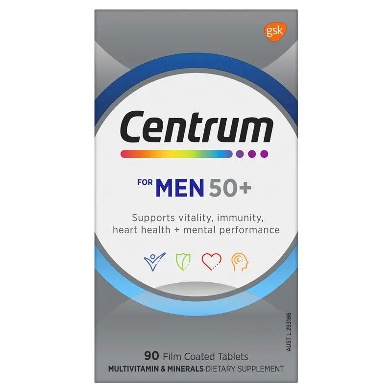 Centrum 善存50歲以上男性綜合維他命90粒