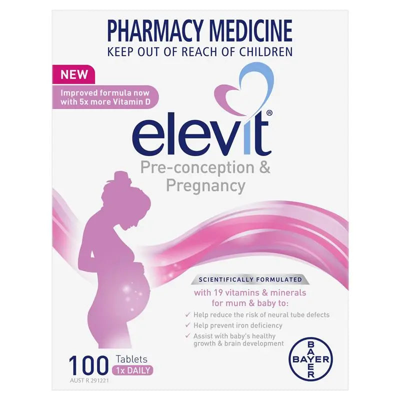 Elevit 愛樂維孕婦複合維生素 100粒