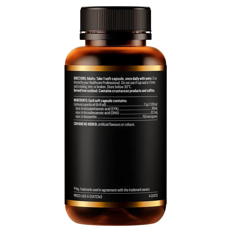 GO Healthy 磷蝦油 1500mg 60粒