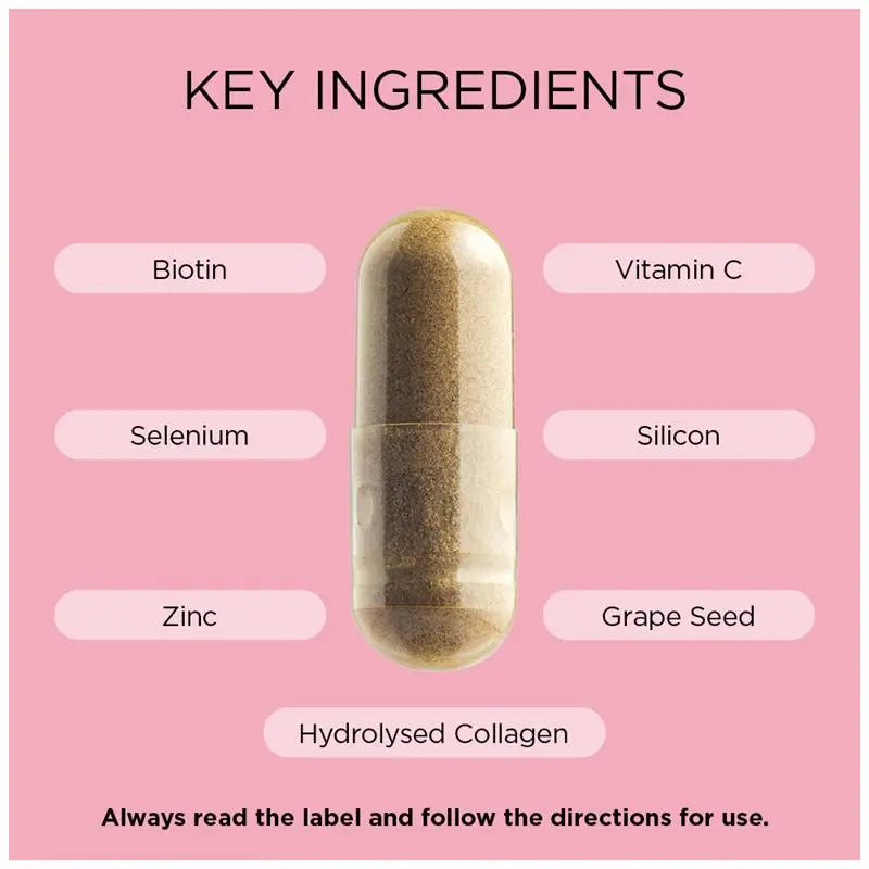 Go Healthy 綜合維他命 美髮美甲美膚膠囊 100粒