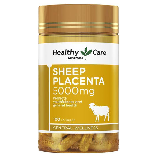 Healthy Care 羊胎素膠囊 5000mg 100粒
