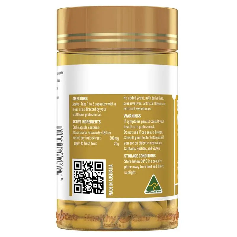 Healthy Care 苦瓜素膠囊 100粒
