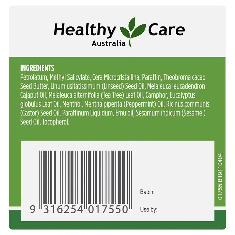 Healthy Care 鴯鶓按摩按摩霜 50g