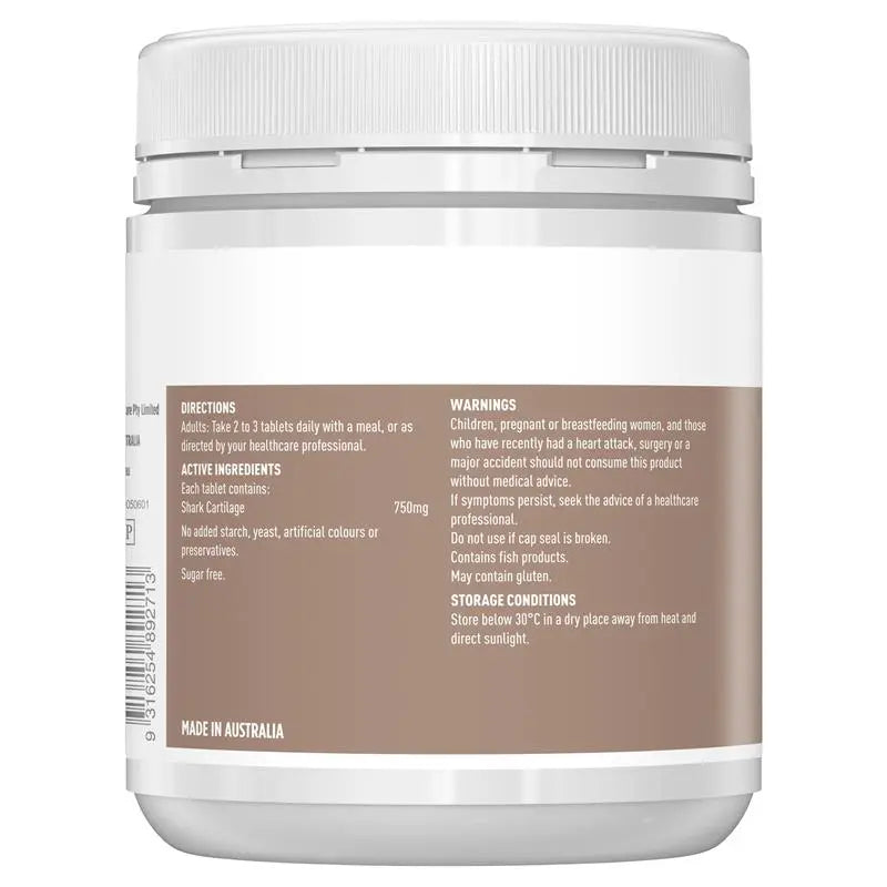 Healthy Care 鯊魚軟骨素 750mg 200粒