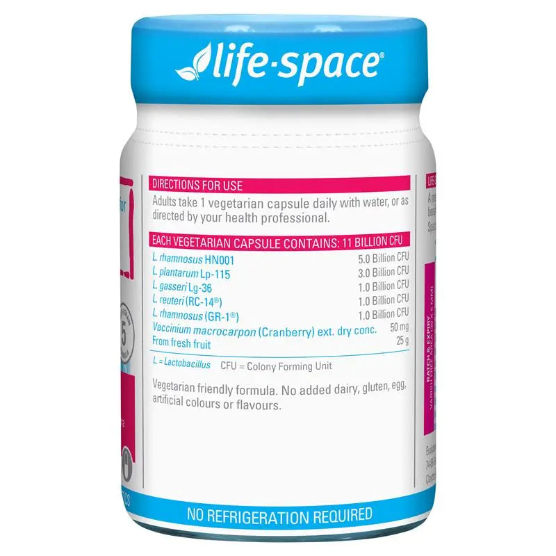 Life-Space 女性蔓越莓益生菌 60粒