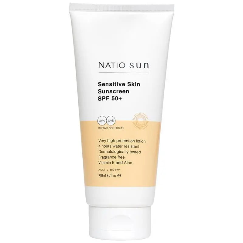 Natio 敏感肌防曬乳 SPF50+ 200ml