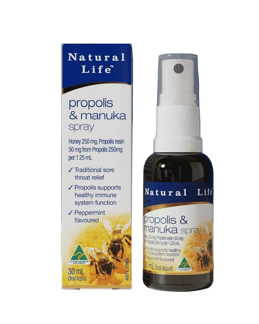 Natural Life 麥盧卡蜂膠噴劑 30ml
