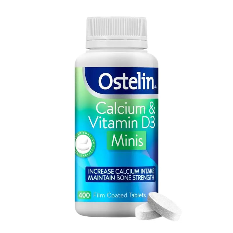 Ostelin 奧斯特林成人鈣+維生素D3 迷你錠 400粒