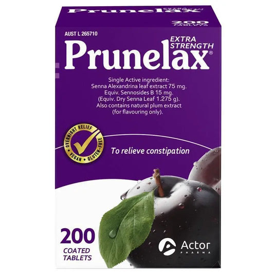 Prunelax 西梅便秘緩解片 200粒