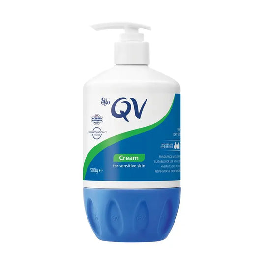 QV 按壓式潤膚霜 500g