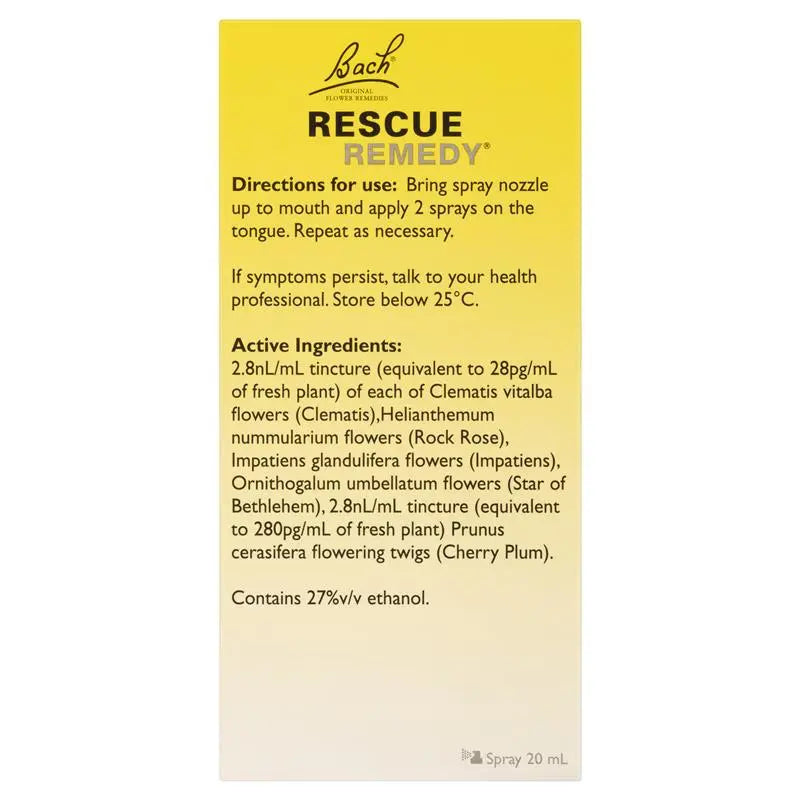 Rescue Remedy 舒緩花精噴霧 20ml