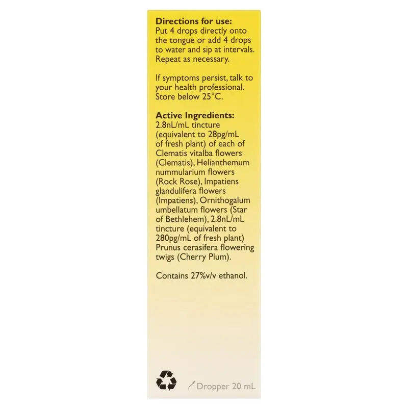 Rescue Remedy 舒緩花精滴劑 20ml