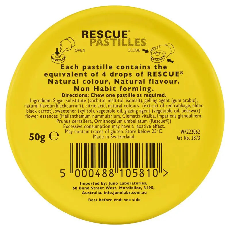 Rescue Remedy 黑醋栗風味舒緩含片 50g