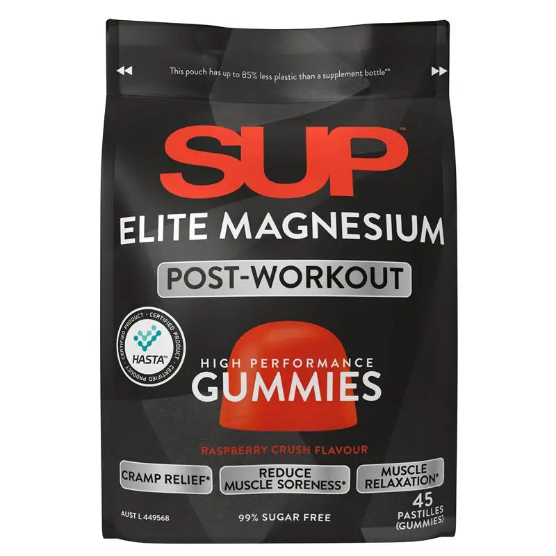SUP Elite 鎂軟糖 覆盆莓口味 45顆