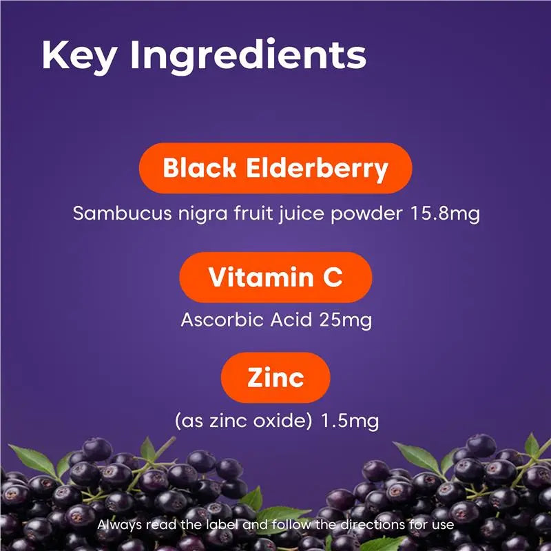 Sambucol 黑果接骨木兒童軟糖 120粒