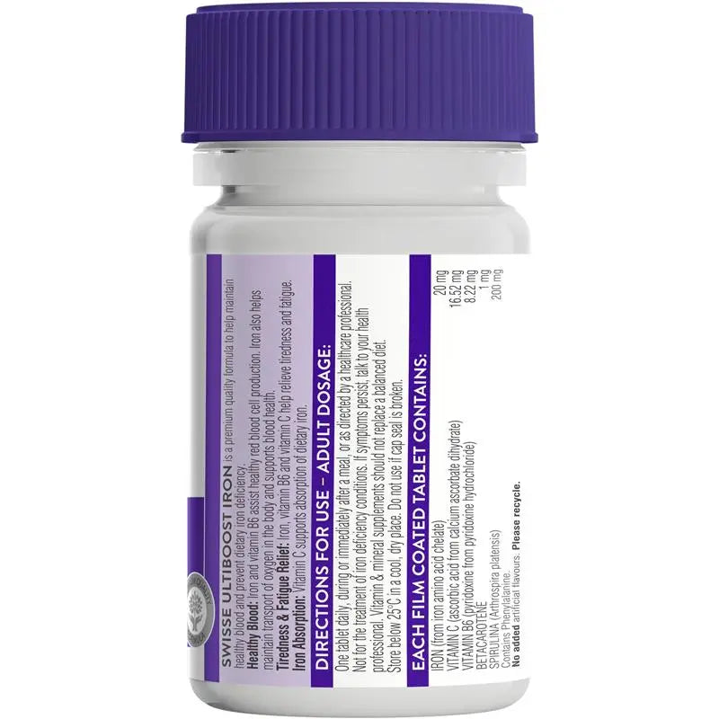 Swisse 補鐵片30粒