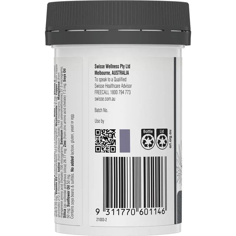 Swisse 男士生髮膠囊 60粒