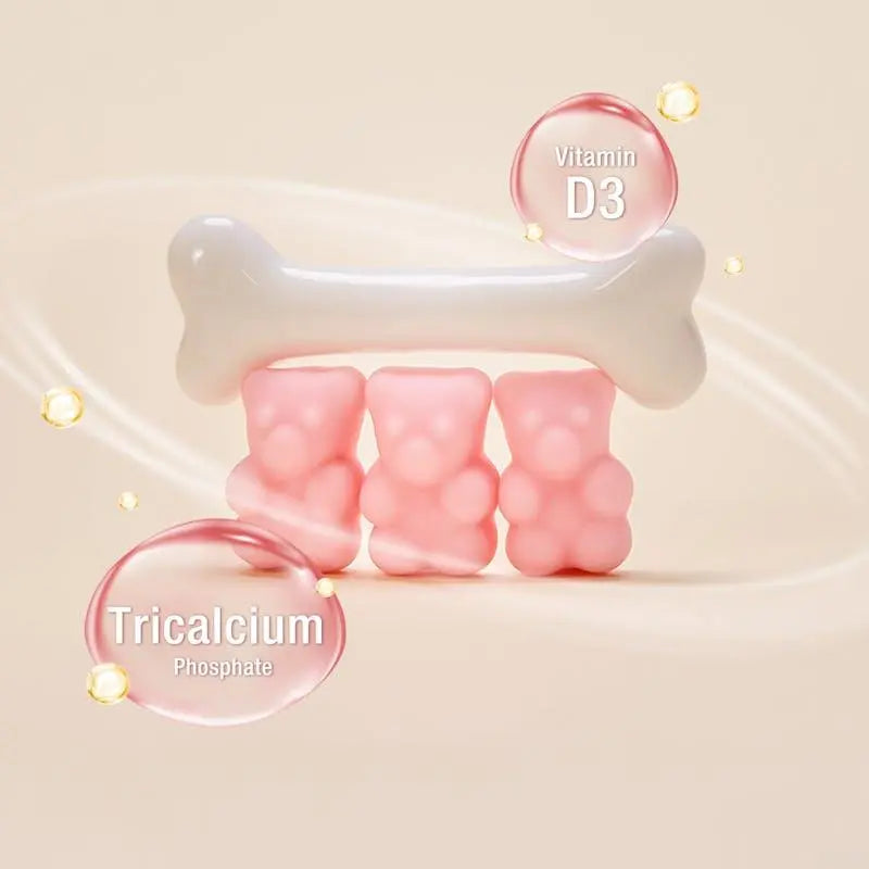 Unichi 鈣+維他命D3小熊軟糖 60粒