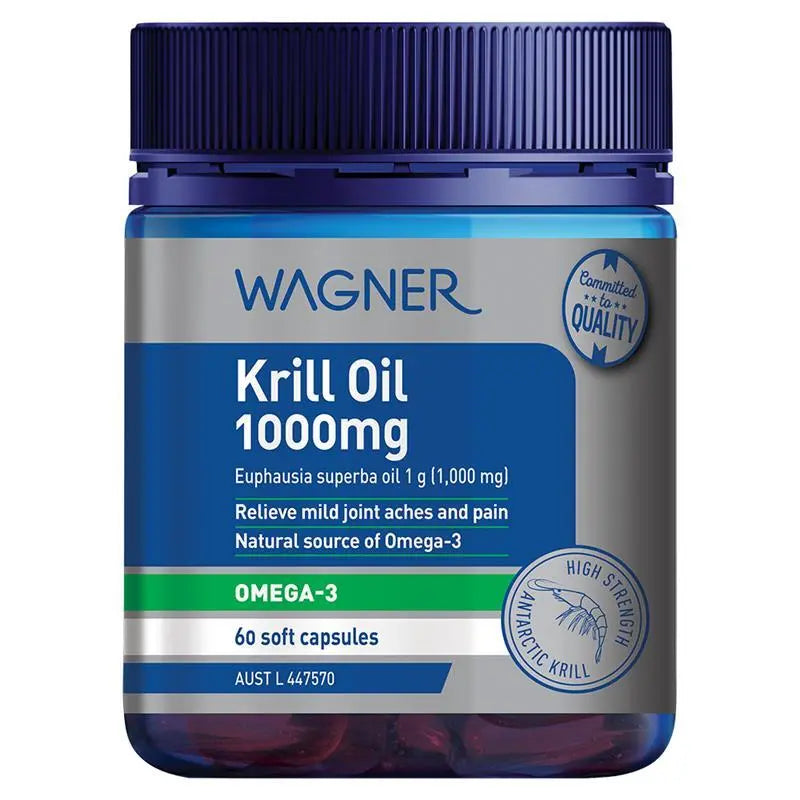 Wagner 南極磷蝦油 1000mg 60粒