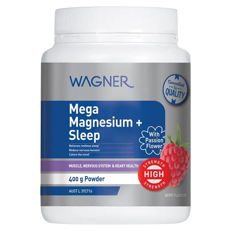 Wagner 高效鎂睡眠粉 莓果口味 400g