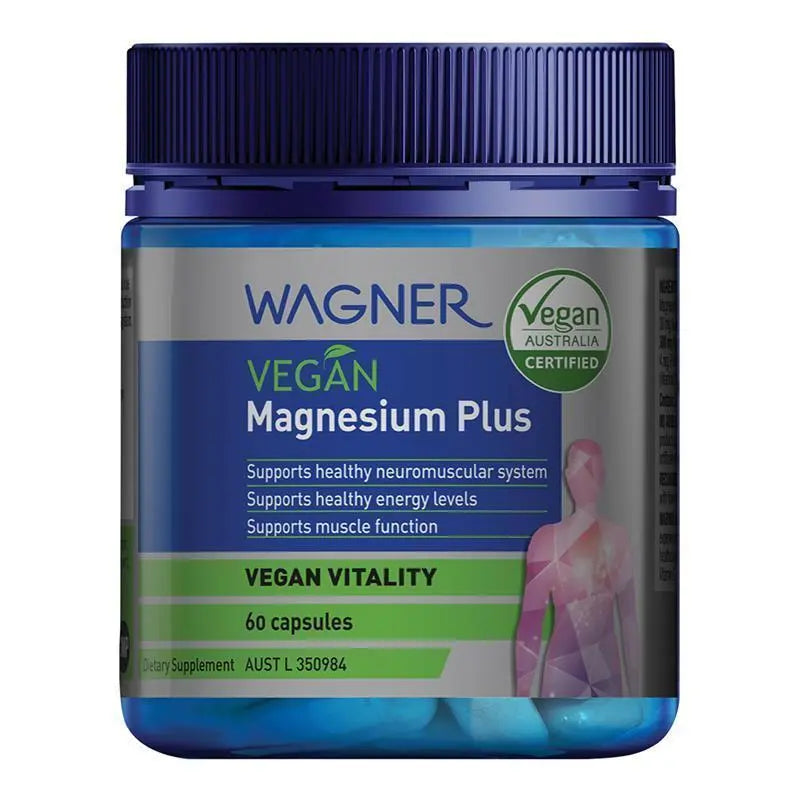 Wagner 純素鎂複方膠囊 60粒
