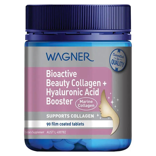 Wagner 生物活性美容膠原蛋白＋玻尿酸加強錠 90粒
