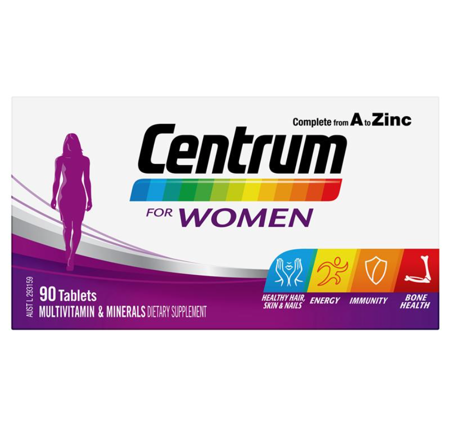 Centrum 善存女性綜合維他命90粒
