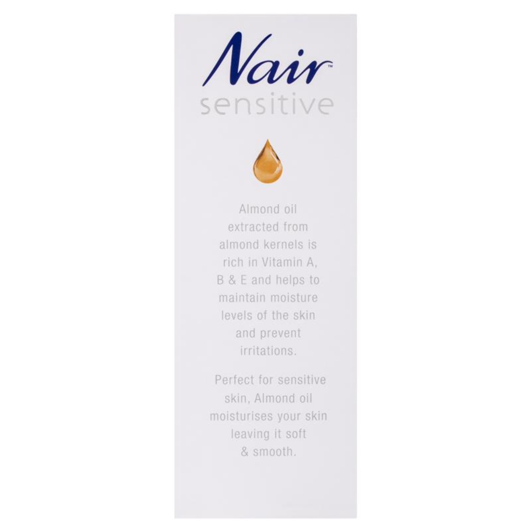 Nair 敏感肌膚專用面部身體脫毛膏150g